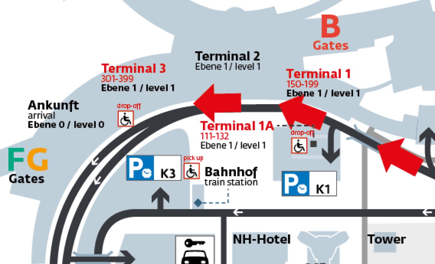 Terminal 3 Flughafen Wien Parken www.viennaairport.com
