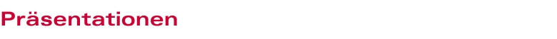 Pr�sentationen