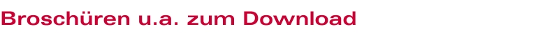 Brochures for downloading