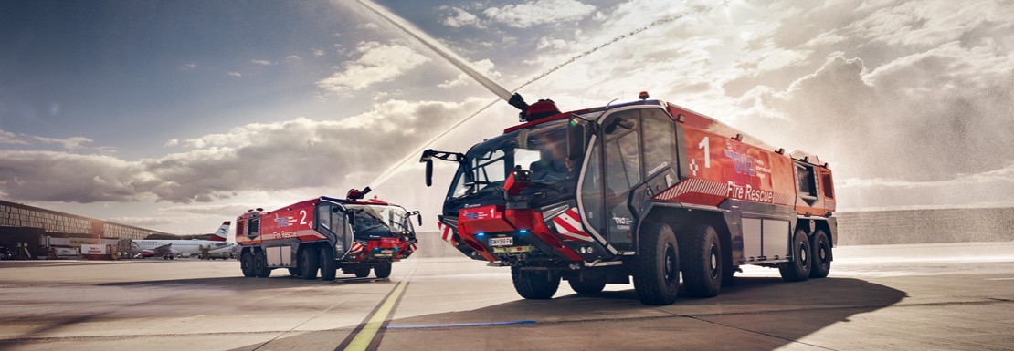 Flughafen Wien - Feuerwehr-Tour