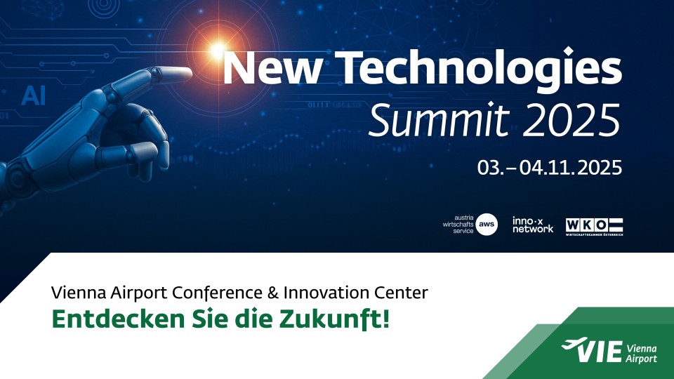 Banner für den New Technologies Summit